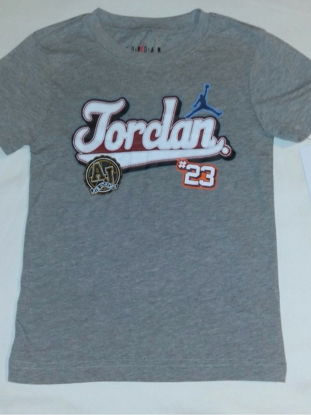 Jordan Gray Short Sleeve Tee & Short Set Youth- 6y - Picture 2 of 6